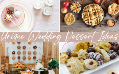 Unique Wedding Dessert Ideas