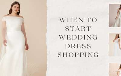 When to Start Wedding Dress Shopping