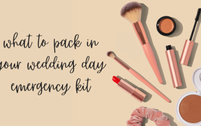 What to Pack in Your Wedding Day Emergency Kit